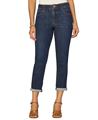 Democracy Petite Mid Rise Skinny Fit Jeans