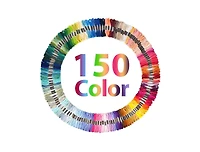 Gnuadz 150 Color Rainbow Embroidery Floss Cross Stitch Bracelet Yarn Craft Thread Skeins