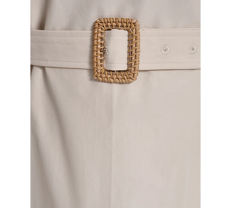Eliza J Plus Square Neck Midi Dress