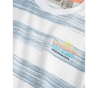 Scotch & Soda Boys' 8-16 Striped Short-Sleeve T-Shirt and Shorts, 2-Piece Set