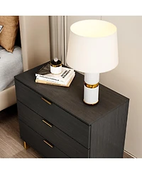 Famapy 3-Drawers Wood Chest of Drawers Dresser