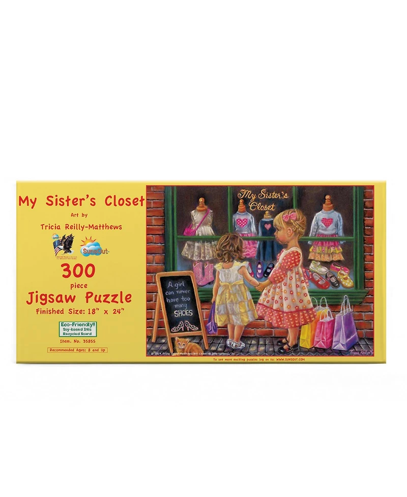 SunsOut My Sister's Closet piece Jigsaw Puzzle for Adults