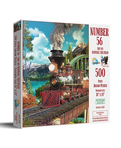 SunsOut Number 56 500 piece Jigsaw Puzzle for Adults