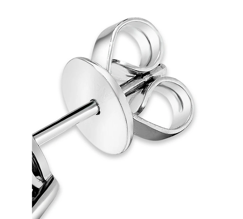 Diamond Halo Stud Earrings (1 ct. t.w.) in 14k White Gold