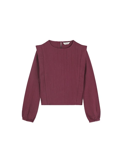 Scalpers Little Girls Stripeslurexblouse