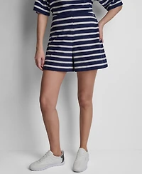Dkny Jeans Women's High-Rise Pull-On Shorts