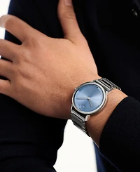 Movado Men's Bold Evolution 2.0 Swiss Quartz Ionic Plated Grey Steel Watch, 40mm