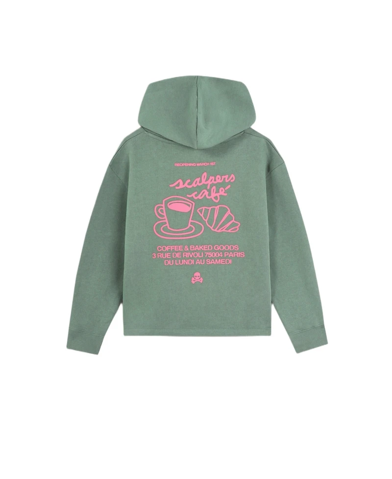 Scalpers Little Girls Croissant Graphic Hoodie