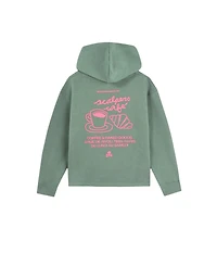 Scalpers Little Girls Croissant Graphic Hoodie