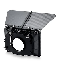 Tilta Mb-T12 3-Stage 4x5.65" Carbon Fiber Clamp On Matte Box with Single 80mm Back