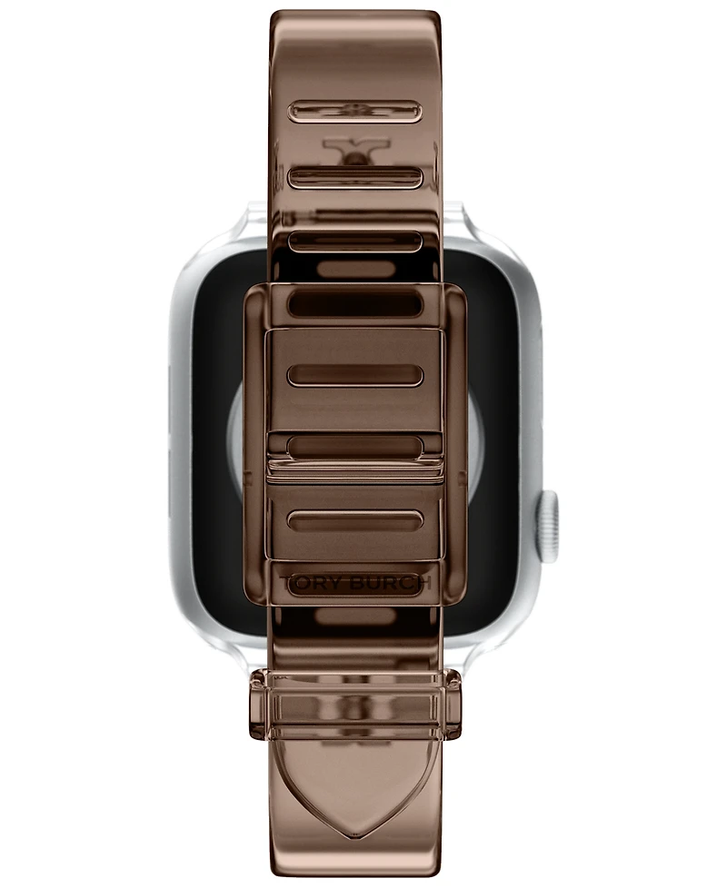 Tory Burch Women's T-Wrap Jelly Band for Apple Watch, TBS0140E