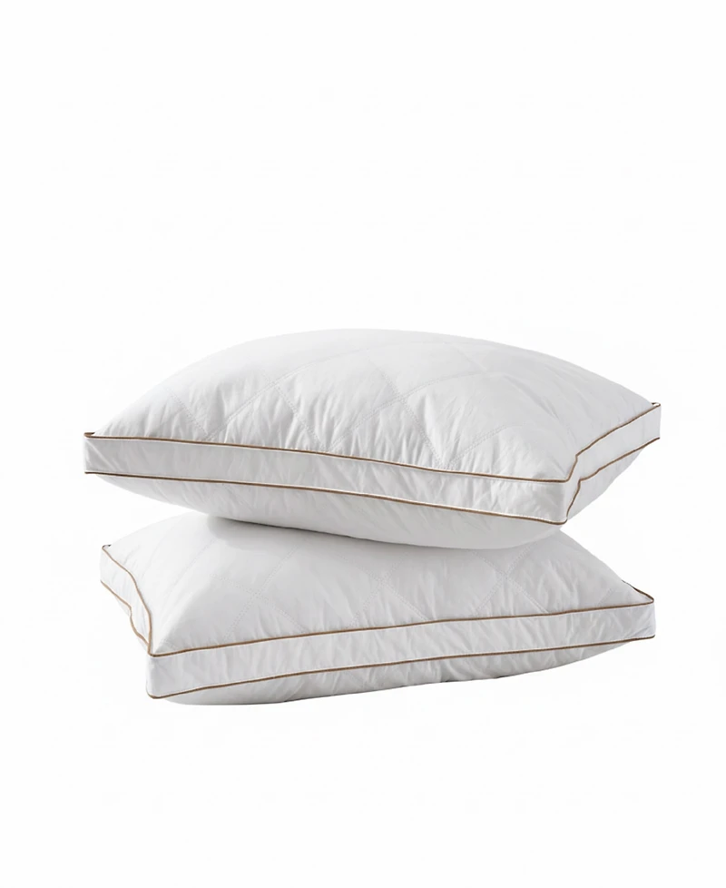 Unikome Goose Feather Down 2-Pack Bedding Pillow