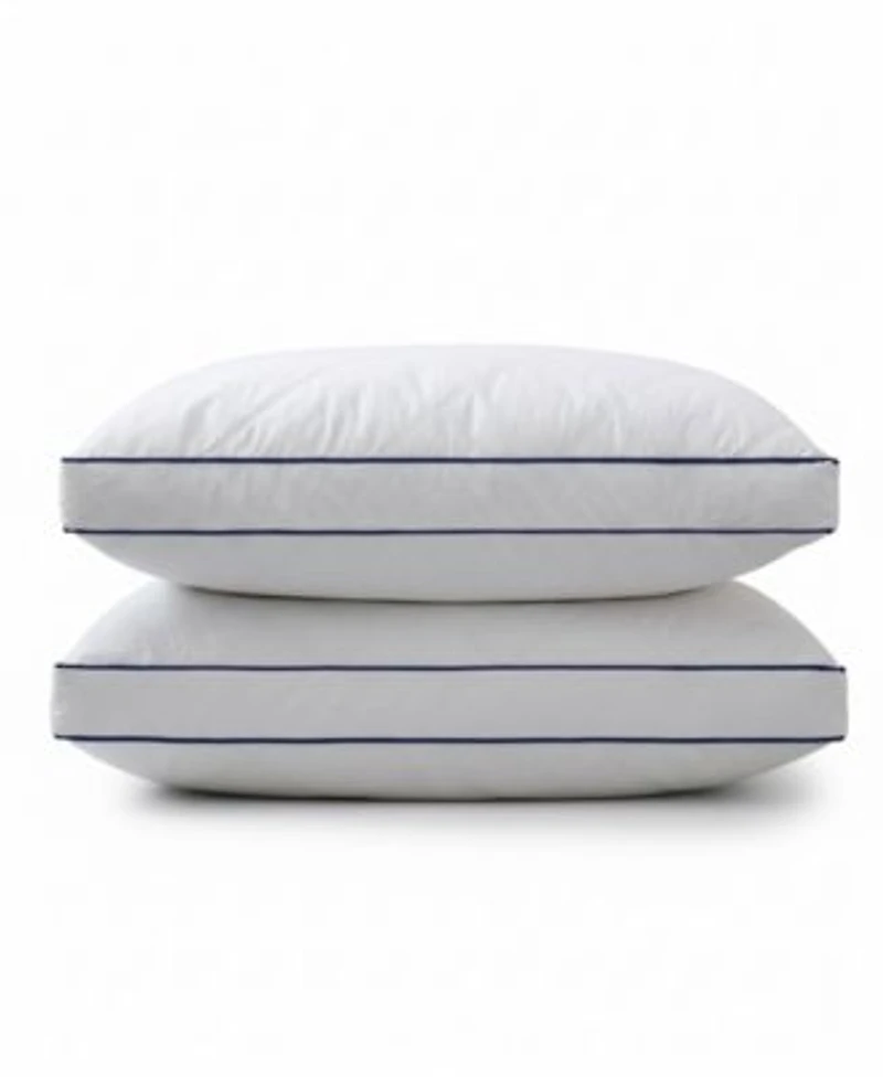 Unikome Diamond Quilted Goose Down Feather 2 Pack Pillows