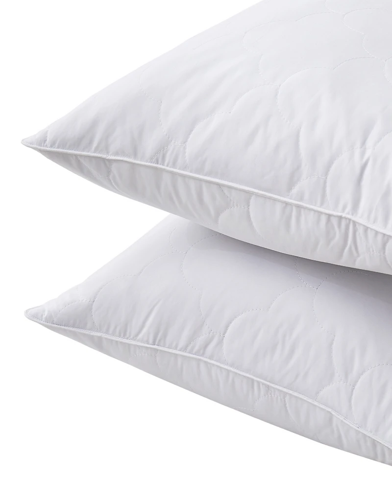 Unikome Cloud-Quilted Goose Feather 2-Pc. Pillows, King
