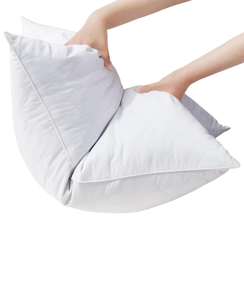 Unikome Premium Goose Feather Down 2-Pack Pillow