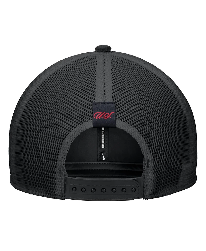 Nike Men's Black Usmnt Rise Trucker Hat