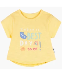 Gerber Baby Girls Short Sleeve T-Shirts, 3-Pack