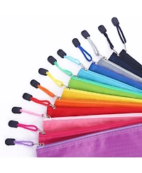 Gnuadz 29pcs Zipper Pencil Pouches Small Waterproof Bags Office School Travel Cosmetic Cases