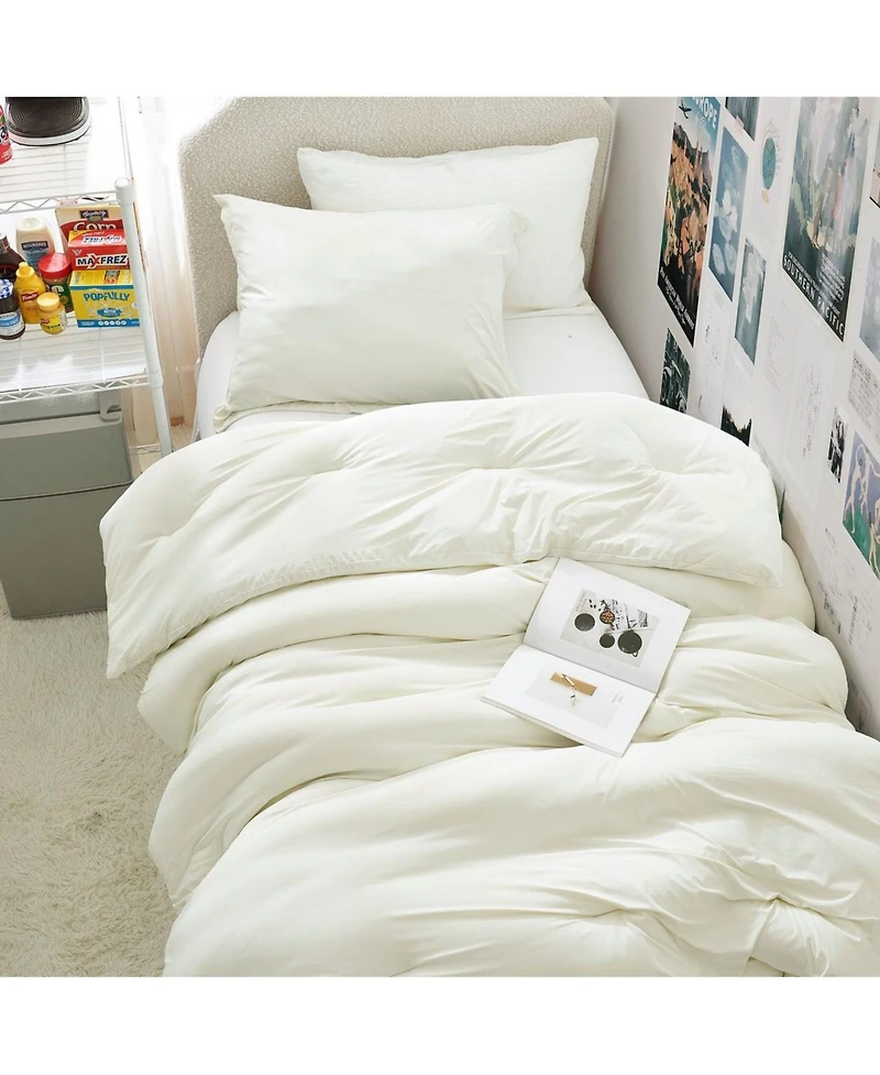 Look At This Thicky - Coma Inducer Oversized Comforter Set - Standard Thicky - Creamy Elephant