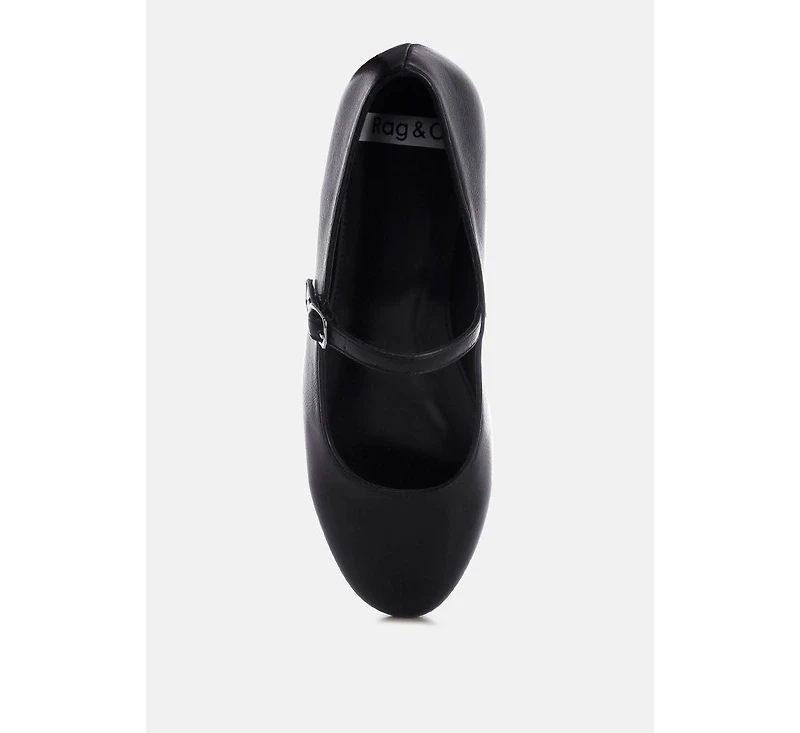 Rag & Co Women's Humbal Mary Jane Flats