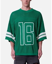 mnml Men's Open Knit Varsity Jersey
