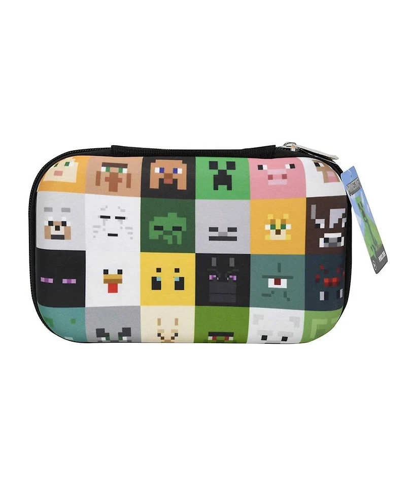 Gnuadz Molded Pencil Case Zipper Closure Hard Shell Storage Box