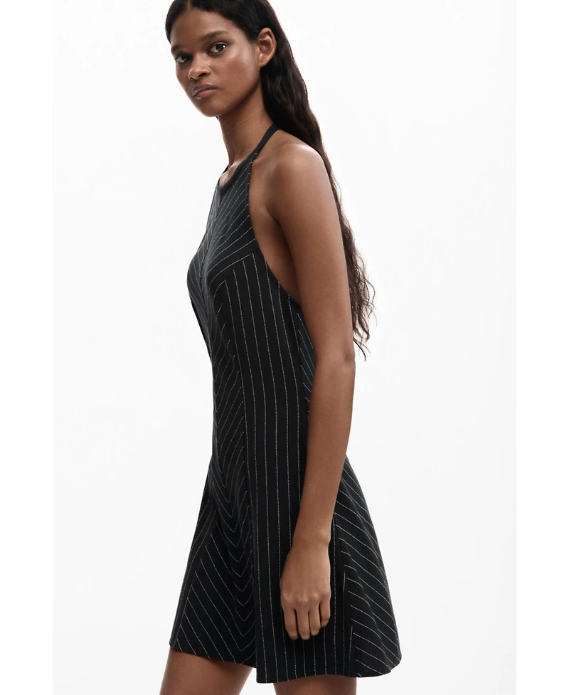 Desigual Women's Mini halter dress