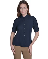 Tommy Hilfiger Women's Collared Top