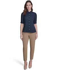 Tommy Hilfiger Women's Collared Top