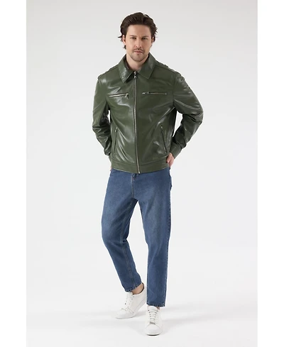Furniq Uk Men's Nappa Jacket