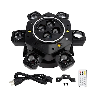 Artudatech 150W Rgbw Moving Head Light with Dmx Control Laser and Strobe.