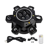 Artudatech 150W Rgbw Moving Head Light with Dmx Control Laser and Strobe.