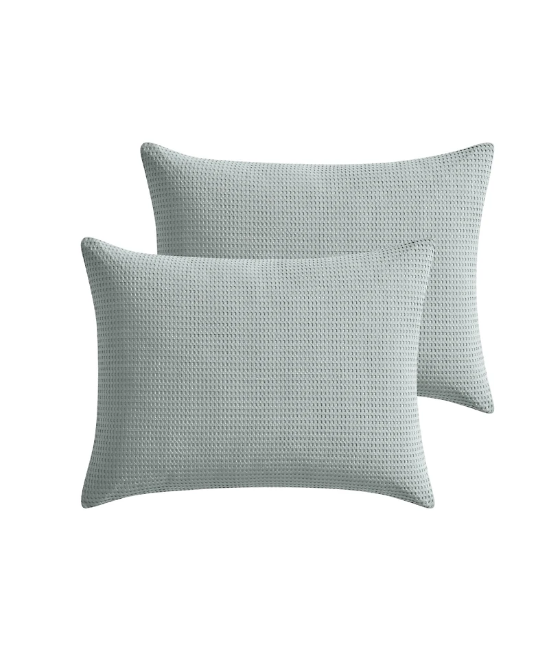 Riverbrook Home Warren Waffle 4-Pc. Comforter Cover Set