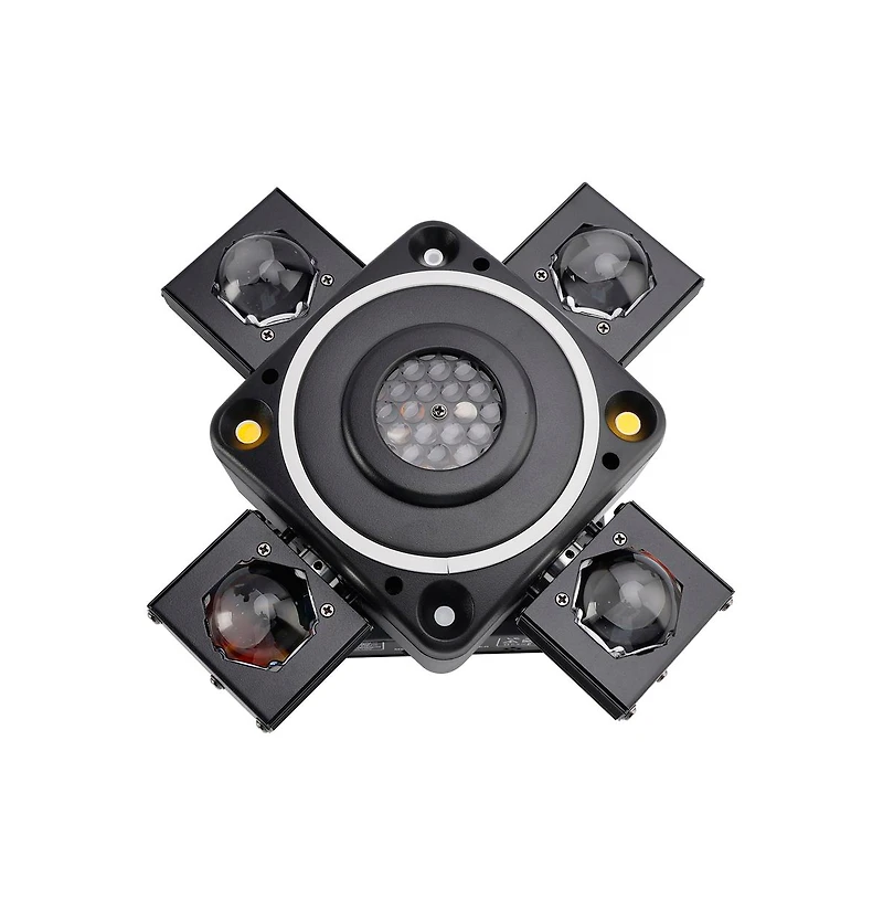 Artudatech 4 Arm Moving Head Light – 90W Rgbw Beam/Laser/Disco Ball Effect with Dmx