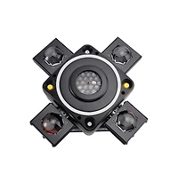 Artudatech 4 Arm Moving Head Light – 90W Rgbw Beam/Laser/Disco Ball Effect with Dmx