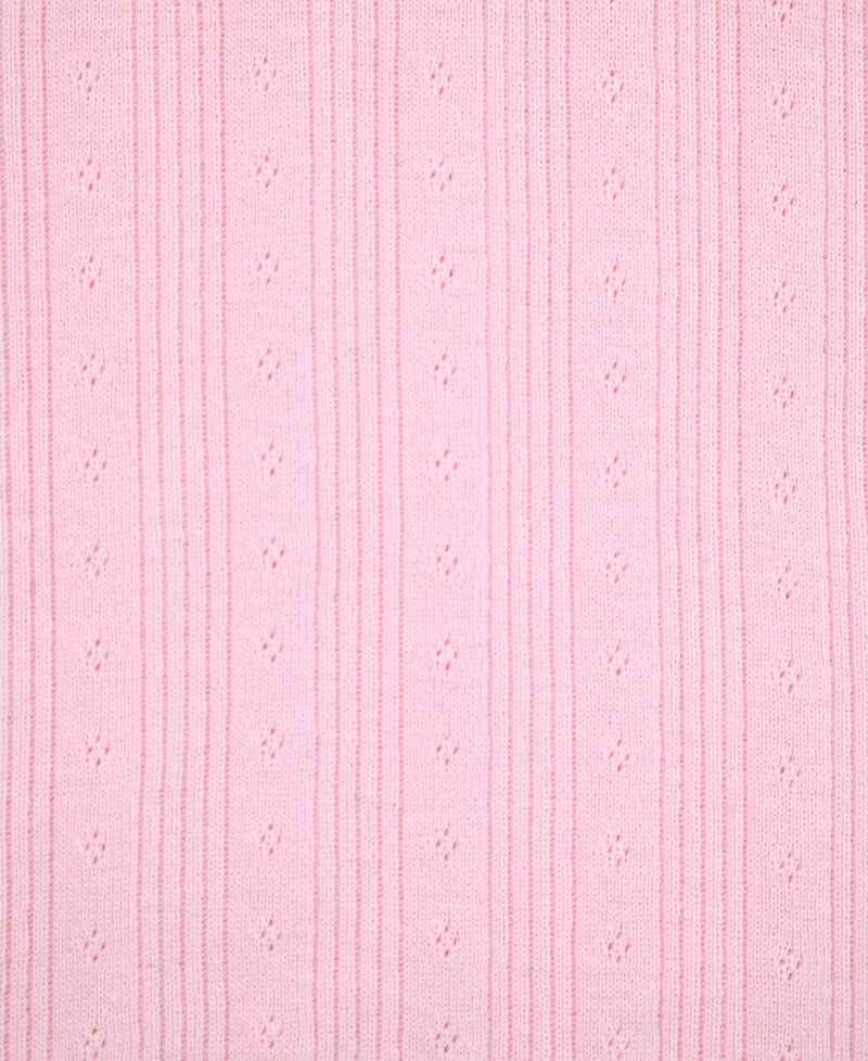 Max & Olivia Baby Girls' Long-Sleeve Gown and Hat, 2-Piece Set