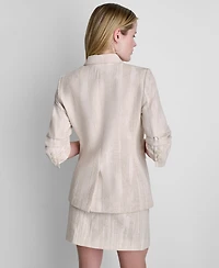 Dkny Women's Long-Sleeve Notch Collar Blazer