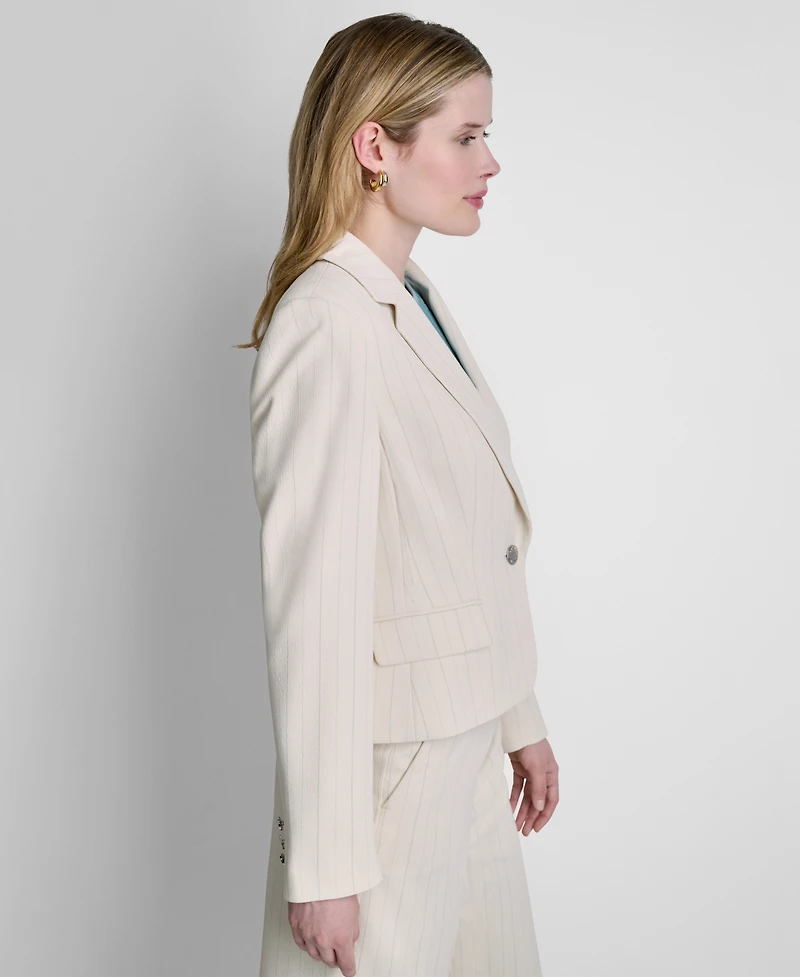 Dkny Women's Long-Sleeve Cropped Blazer