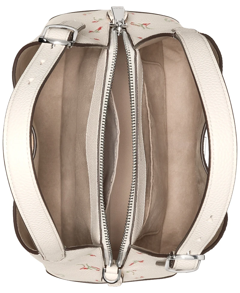 Kate Spade New York Vibrant Buds Small Crossbody Tote Handbag