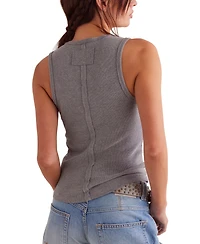 Free People Women's Neria V-Neck Slim Fit Tank Top