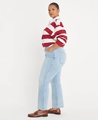 Good American Women's Straight Ankle Jeans