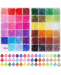 Gnuadz 3760pcs Crystal Beads For Bracelets Diy Crafts Jewelry Making Kit