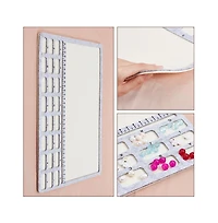 Gnuadz Felt Beading Mat Design Board Alphabetic Scale Beads Tray Craft Supplies 14.4x11