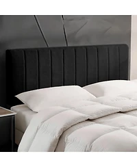 Wall Mounted Easy Assemble Channel Stitched Floating Headboard