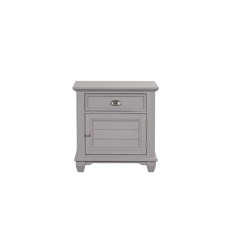 New Classic Furniture Jamestown Wood 1-Drawer Nightstand