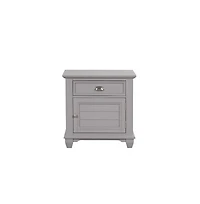 New Classic Furniture Jamestown Wood 1-Drawer Nightstand