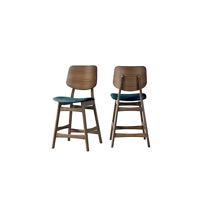 New Classic Furniture Oscar Wood Counter Chair (Set of