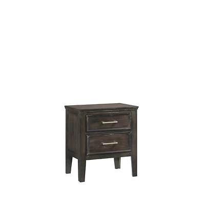 New Classic Furniture Andover Wood Nightstand with 2 Drawers