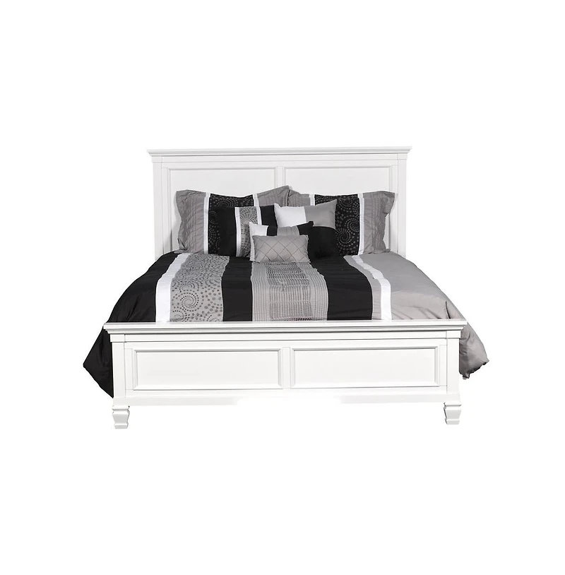 New Classic Furniture Tamarack Contemporary Solid Wood Bed
