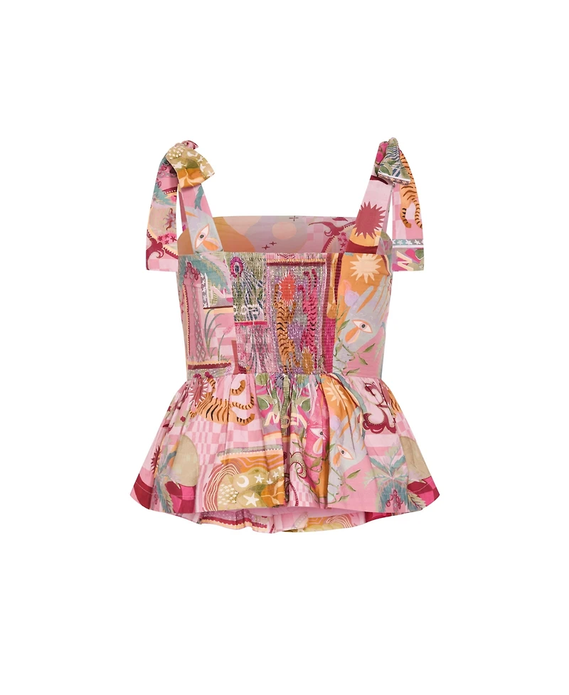 City Chic Women's Isabel Print Top